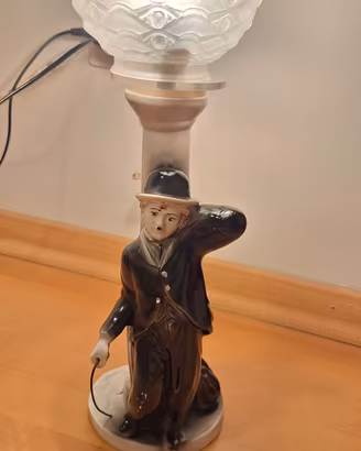 Lampada Charlie Chaplin Charlotte Vintage