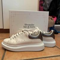 Scarpe alexander mcqueen argento