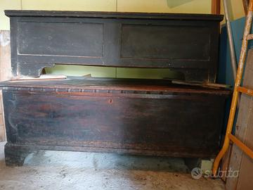 Coppia di cassapanche antiche – ‘800 e ‘900