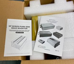 Inverter onda sinusoidale pura 1500W 24V con USB