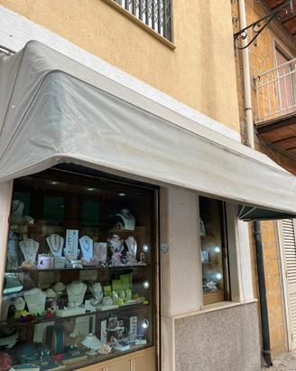 Tende tempotest da sole per negozio grigio chiaro