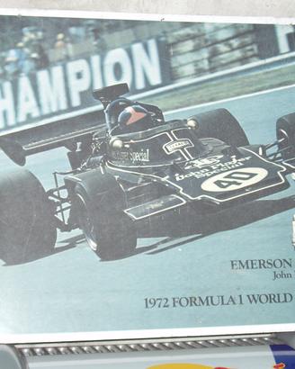 QUADRO FORMULA 1 WORLD CHAMPION Emerson Fittipaldi