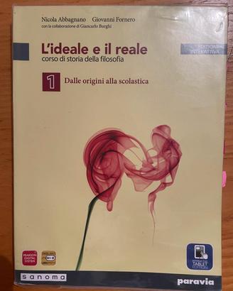 libro scolastico l'ideale e il reale Munari Crema.