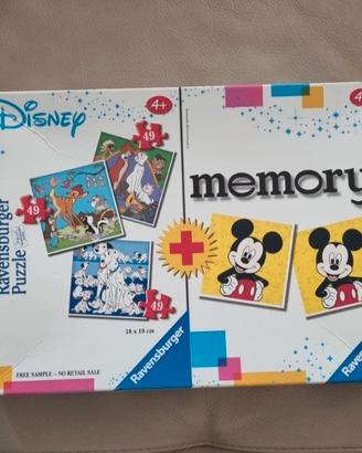 Puzzle + memory Disney di Ravensburger 