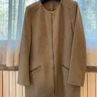 Giacca lunga donna con cerniera