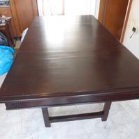 Tavolo  scrivania sardo d'epoca '800