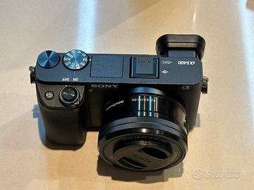 Sony A6400 + obbiettivo 16-50mm + kit batterie