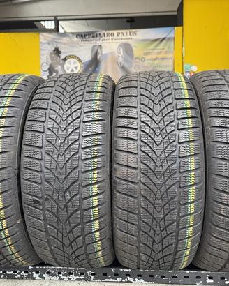 4 Gomme 225/55R17 97H Dunlop Invernali 85% residui