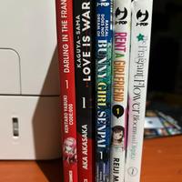 Lotto 5 Manga Numeri 1 (J-Pop e Star Comics)