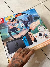 Nintendo Switch + Ring fit adventure bundle