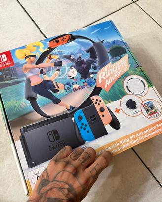 Nintendo Switch + Ring fit adventure bundle