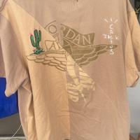 T shirt jordan x travis scott