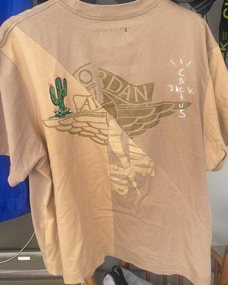 T shirt jordan x travis scott