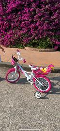 Bicicletta a quattro ruota Dino Bike per bambina