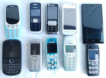 ✅Lotto 10 Cellulari Nokia Vintage Originali