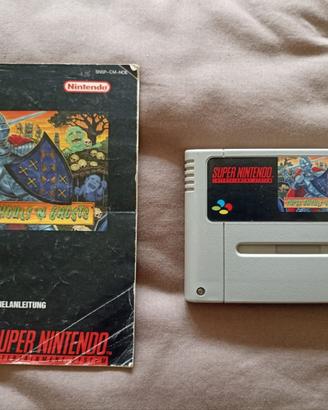 Super Ghouls'n Ghost - Super Nintendo Snes