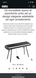 Pianoforte Digital piano Korg SP-280