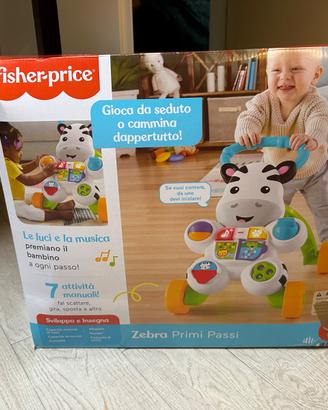 ZEBRA PRIMI PASSI FISHER-PRICE