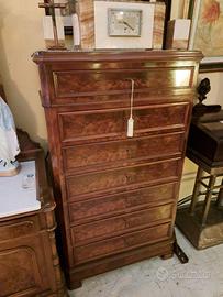 Settimanale in piuma di noce Napoleone III 1870