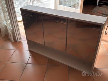 Mobile contenitore specchio bagno