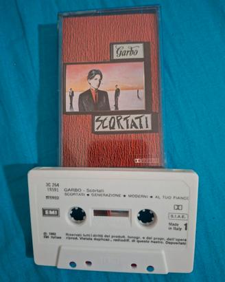 Musicassetta Garbo - Scortati (1982) Originale EMI
