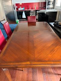 Tavolo rettangolare in legno