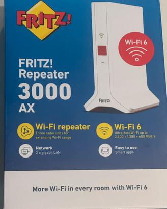 AVM Fritz Repeater 3000- wifi mesh nuovo sigillato