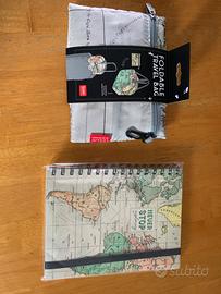 Borsa e quaderno