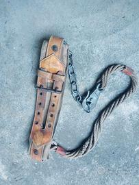 Cintura di sicurezza anticaduta vintage