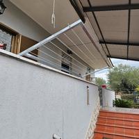 stendibiancheria balcone ringhiera davanzale panni