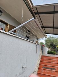 stendibiancheria balcone ringhiera davanzale panni