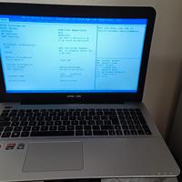 PEZZI RICAMBIO MA FUNZIONANTE notebook asus f555d