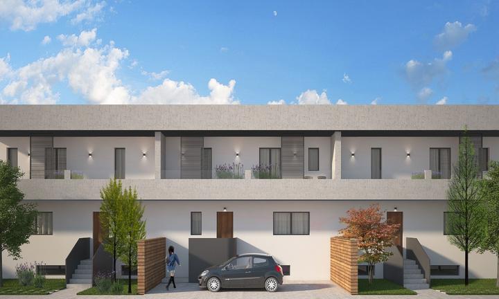 Ville in costruzione strada Giugliano-Parete