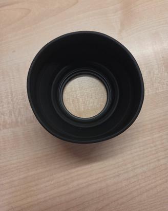 paraluce per fotocamere con obbiettivo Ø55mm