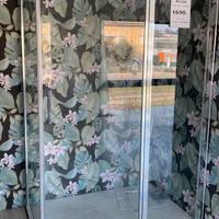 BOX DOCCIA 120 A BATTENTE + LATO FISSO IN PROMO!