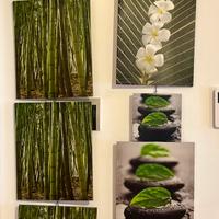 9 Quadri stampati su tela 50 x 40