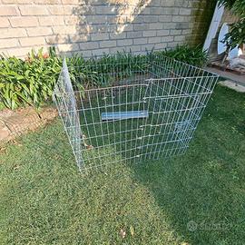 Recinzione Gabbia x Piccoli Animali Portatile