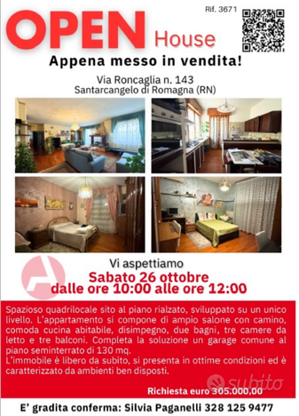 Appartamento a Santarcangelo di Romagna