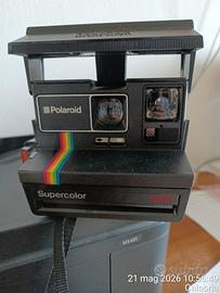 POLAROID 600 LAND CAMERA SUPERCOLOR
