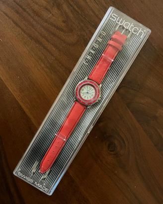 Orologio Swatch Vintage Anni '90 - Rosso / Phantom