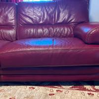 Divano in pelle 3 posti