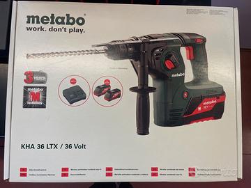 MARTELLO PERFORATORE METABO KHA 36 LTX - NUOVO