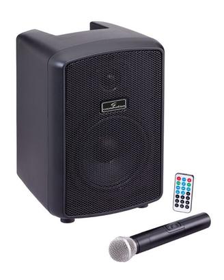 CASSA PORTATILE A BATTERIA + RADIOMICROFONO