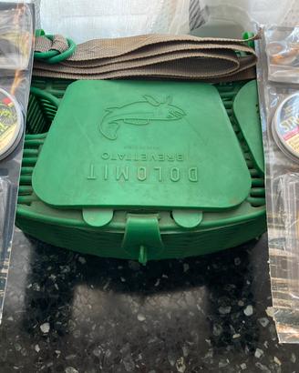 Porta pesci + artificiali del tempo