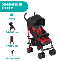 Passeggino Chicco Echo + passeggino PRENATAL