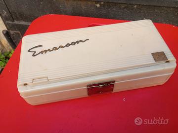 radio vintage Emerson portatile no Balilla