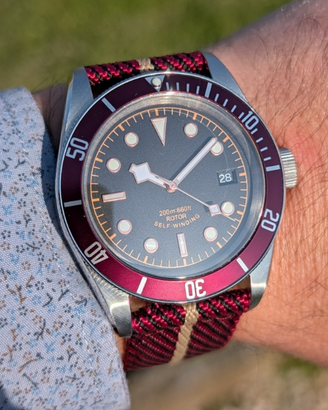 Orologio Homage black bay 41 mm