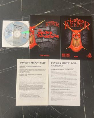 Dungeon Keeper Gold Classic - Completo di manuali