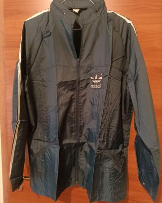Giacca impermeabile Adidas blu