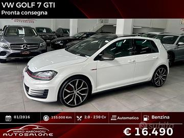 VW Golf 7 GTI 2.0 DSG tetto apribile FINANZIABILE